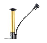 VERDANVERSE High Pressure Bike Air Supply Pump Mini Frame to Floor Inflator Iron Handheld Cycle Tire Pump with Non-scratch Sealed Rubber Head and Easy Shrader Lever for Road Mountain Bikes