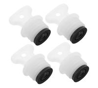 VERDANVERSE Hot Water Bag Stopper Hot Water Bottle Cap 4Pcs Rubber Anti-Leak Sealing Stopper for Home Use
