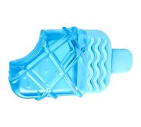 VERDANVERSE Ice Lollipop Shaped Pet Teether Puppy Training Supplies Chewing Break Resistance Tpr Material 5.54x3.10x1.41in Size Hot Summer Days Use for Pets and Puppies