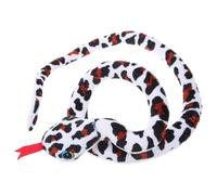VERDANVERSE Interactive Catnip Snake Cat for Indoor Cats Kitten Chew Plush with Leopard Pattern Soft Catnip Plush and Play