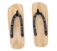 VERDANVERSE Japanese Traditional Sandals Wooden Clogs for Men Stylish Comfortable Slip Footwear Durable Breathable Design for Kimono and Casual Wear