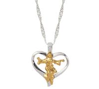 VERDANVERSE Jesus Charm Pendant Necklace Alloy Cross Praying Jewelry Baroque Clavicle Chain for Women Religious