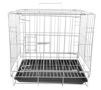 VERDANVERSE Large Stainless Steel Bird Cage with Removable Tray Spacious Breeding and Travel Carrier for Pigeons and Birds Resistant Household Pigeon Cage