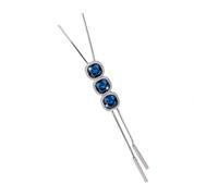 VERDANVERSE Long Necklace Shiny Jewelry Sparkly Chain Creative Bead Pendant for Woman Fashion Accessory for Autumn Winter Outfits and Everyday Wear