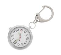 VERDANVERSE Luminous Night Glow Nurse Pocket Watch Clip-on Hanging Quartz Fob Watch with Luminous Dial for Staff and Students