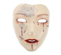 VERDANVERSE Mask Costume: Japanese Fox Masquerade Performance Carnival Cosplay Hand-painted Masks For Masquerade Halloween Costume