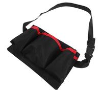 VERDANVERSE Massage Bottle Bag with Adjustable Waist Belt, 3-Bottle Cloth Organizer for Massage Therapists for Clinic Use