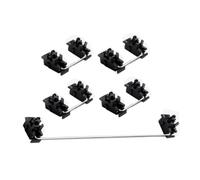 VERDANVERSE Mechanical Keyboard Plate Mounted Stabilizer for Shift Key 6.25u and 2u Black Abs Material High Performance Stable Characteristics for Keyboard DIY Accessory