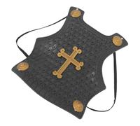 VERDANVERSE Medieval Costume Shield Lightweight Plastic Knight Prop for Boys Role Playing Accessory for Halloween Dress Up Safe Fun Medieval Adventures