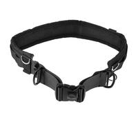 VERDANVERSE Multi-Function Black Camera Waist Belt with Wrist Strap DSLR Camera Holder for Photographers Adjustable Photography Waistband Compatible with Accessories