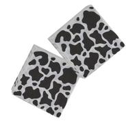 VERDANVERSE Paper Napkins and Easy to Tear for Party Use Cow Print 80 Sheets with Good Water Absorption Classic Design Decorative Napkins for Birthday Parties and Banquets