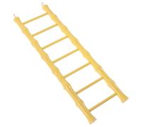 VERDANVERSE Parrot Climbing Ladder Toy Steps for Cage Hanging, 8.5x29.5cm Bird and Hamster Climbing Perch Toy, Indoor Cage Accessory for Parakeets and Small Pets