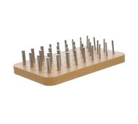 VERDANVERSE Pegboard for Finger Dexterity Training Wooden Rehabilitation Tool for All Ages Enhances Fine Motor Skills Cognitive Abilities Durable Design for Use