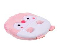 VERDANVERSE Penguin Coin Purse Plush Small Portable Change Wallet Cute Pink Plush Purse for Children and Adults