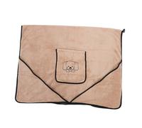 VERDANVERSE Pet Blanket Towels Blankets Dog Drying Towel for Pets for Dogs Light Grey Coral Fleece