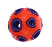 VERDANVERSE Pet Giggle Ball Dog with Squeaky Bell, Sturdy Plastic round Ball for Better Grip, for Fetch the Park and Pet Training Sessions