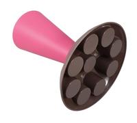 VERDANVERSE Piping Bag Stand with Slots Icing Bag Holder Baking Tool Organizer for Pastry Nozzle Storage Compact PP Material for Precise Cake Decoration and Efficient Kitchen Use