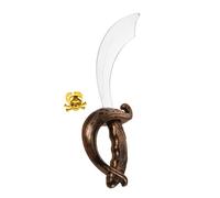 VERDANVERSE Pirate with Plastic Swords and Gold Earrings for Creative Role Play and Family Engagement Safe Halloween Costume Accessories for Imaginative and Stage Performances