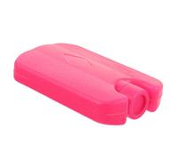 VERDANVERSE Portable Cooling Ice Pack for Pets Reusable Freezing Cooling Case Plastic Ice Board for Summer Hamster Temperature Control in Rose Red