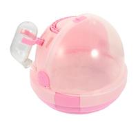 VERDANVERSE Portable Hamster Travel Carrier Box with Soft Pad Small Pet Cage for Hamsters Guinea Pigs Gerbils and Hedgehogs Easy to Clean and Carry for Outdoor Activities