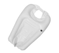 VERDANVERSE Portable Inflatable Shampoo Basin for Bedridden Adults and Pregnant Women Ergonomic Neck Support Hair Washing Bowl for Bedside Use Large Lightweight Hair Wash Basin for Seniors and