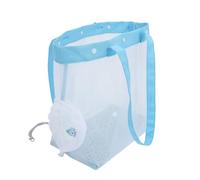 VERDANVERSE Portable Mesh Cat Carrier Tote with Breathable See-through Sides Easy-clean Crossbody Sling Handheld Pet Travel Bag for Outdoor Walks and Vet Trips Lake Blue