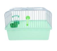 VERDANVERSE Portable Parrot Cage with Iron and ABS Materials, Equipped with Perch and Water Dispenser, Designed for Travel and Multiple Small Birds Random Color