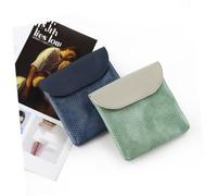 VERDANVERSE Portable PU Leather Coin Purse with Magnetic Buckle Wear-Resistant Change Holder for Cards Cash Keys Compact Storage Bag for Travel Shopping Daily Use Matcha Green