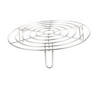 VERDANVERSE Practical Stainless Steel Wok Rack Heat Resistant Steaming Rack for Eggs Cooling Lightweight Kitchen Supply Easy to Clean Compact Design Versatile Cooking Accessory
