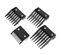 VERDANVERSE Professional Hair Clipper Guide Combs 4PCS ABS Steel Limit Attachments for Hair Cutting in Salon and Home Styling Tool Set