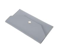 VERDANVERSE PU Leather Cash Envelope Wallet for Women Long Money Organizer with Card Pouch Compact Reusable Cash Holder Lightweight Portable Small Purse for Daily Use and Travel