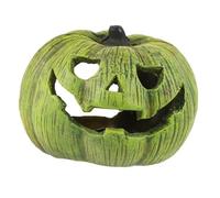 VERDANVERSE Pumpkin Shaped Reptile Cave Hideout with Lifelike Design for Bearded Dragon Tank Accessories Multi Functional Habitat Decor for Lizards Amphibians and Pets Lightweight and Space