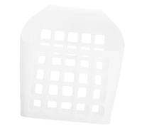 VERDANVERSE Rabbit Grass Feeder Large White Fixed Grass Rack with High-capacity Basket for Rabbits Guinea Pigs Chinchillas to Prevent Food Waste and Scattering