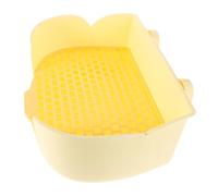 VERDANVERSE Rabbit Litter Box Small Animal Litter Tray Toilet Potty Potty Training Toilet Chinchilla Cage Plastic Pet for Guinea Pig Ferret Hamster
