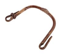 VERDANVERSE Rattan U-Shape Teapot Handle Replacement with Ergonomic Comfort Grip and Decorative Match for Coffee Ceramic Tea Pots, Accessories for Tea Ceremony Supplies