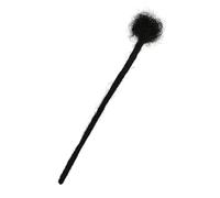 VERDANVERSE Real Human Hair Easy to Put with Adjustable Fit Dreadlock Extensions Black Colour Fashionable and Lifelike Style Suitable for Everyday Wear and Special Occasions