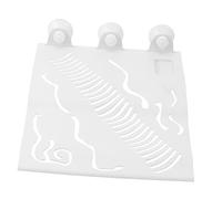VERDANVERSE Reptile Dock Basking Platform Climbing Terrace for Turtles Frogs Lizards Easy Install with Suction Cups for Sunbathing Feeding Hiding