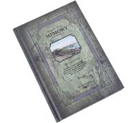 VERDANVERSE Retro European Style Notebook for Work and School, Lightweight Paper Journal Notebook with To-do Lists, Notepad for Meeting Notes and Daily Organizing