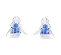 VERDANVERSE Reusable Silicone for Sleeping Soft Noise-reducing Comfortable for Anti-Itch Flight and Travel Earbuds Blue