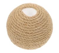 VERDANVERSE Reusable Sisal Rope Cat Scratcher Ball for Indoor Play Stable Interactive with Holes Durable Sisal Material for and Safe Scratching Needs
