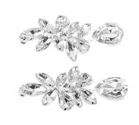 VERDANVERSE Rhinestone Earrings for Women Small Bling Decorative Drop Earrings Lightweight Party Jewelry Girlfriend Wife Mom