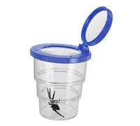 VERDANVERSE Science Insect Observation Cup with Blue Telescopic Magnifier Portable Lightweight Bug Viewer Box for Outdoor Exploration Kit for Boys