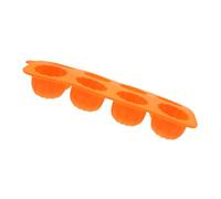 VERDANVERSE Silicone Halloween Pumpkin Mold Reusable Ice Cube Chocolate Candy Tray Easy Release for DIY Spooky Party Treats and Themed Entertaining