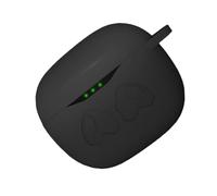 VERDANVERSE Silicone Protective Case Wireless Earphones Lightweight Hard Shell Cover with Charging Scratch Earphone Carrier Black Earpiece Protector