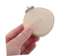 VERDANVERSE Small Wooden Platform Perch for Squirrel Chinchilla Parrot Hamster Detachable Natural Branches Pet Jumping Stand for Exercise and Play