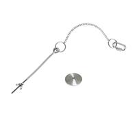 VERDANVERSE Stainless Steel Hanging Chicken Feeder with Chain Fruit Vegetable Skewer Holder for Poultry and Birds Prevents Food Waste Encourages Foraging and Exercise Easy to Use Coop
