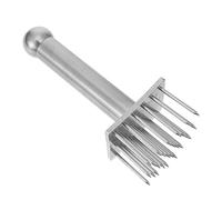 VERDANVERSE Stainless Steel Meat Tenderizing Tool with Ultra Sharp Needles for Pork Beef Poultry Compact Lightweight Kitchen Tenderiser for Faster Cooking and Enhanced Texture