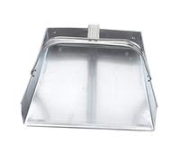 VERDANVERSE Stainless Steel Mini Dustpan Compact Desktop Garbage Container Lightweight Cleaning Tool for Kitchen Household Use