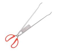 VERDANVERSE Stainless Steel Outdoor Fish Tong Multi-Function Anti-Skid Crab Clamp with Grooved Tips for Secure Grip Eels Loach Shrimp and Crabs Lightweight and Easy to Operate for Efficient