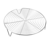 VERDANVERSE Stainless Steel Round Steaming Rack Stand Steamer Insert for Pot Steam Holder with Legs for Healthy Cooking of Buns Eggs Seafood and Vegetables at Home Restaurant